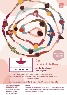 Plakat zur Veranstaltung